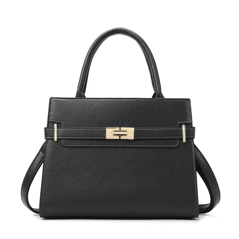Set de 3 Pièces ou Grand Sac à Main pour Femme - Grande Capacité, Sacs Bandoulière et Petit Porte-Monnaie en Cuir de Qualité Style Lux