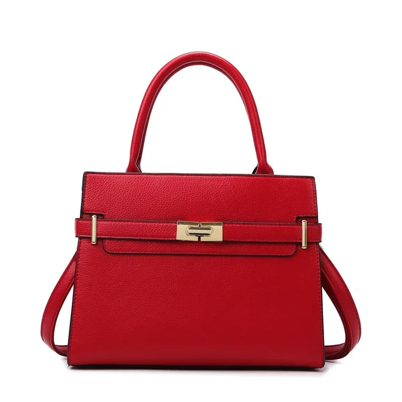Set de 3 Pièces ou Grand Sac à Main pour Femme - Grande Capacité, Sacs Bandoulière et Petit Porte-Monnaie en Cuir de Qualité Style Lux