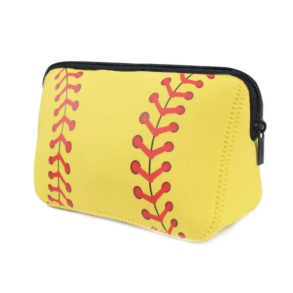 rousse de Maquillage Imperméable en Néoprène - Pochette de Voyage Portable, Organisateur de Toilette ou Trousse à Crayons (Motifs Originaux)