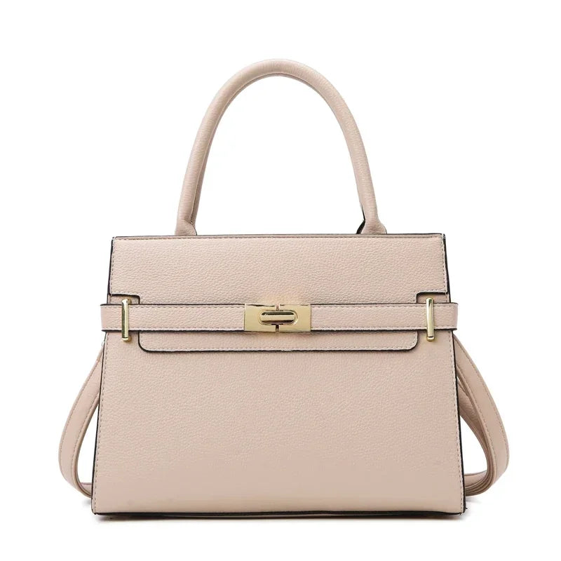 Set de 3 Pièces ou Grand Sac à Main pour Femme - Grande Capacité, Sacs Bandoulière et Petit Porte-Monnaie en Cuir de Qualité Style Lux