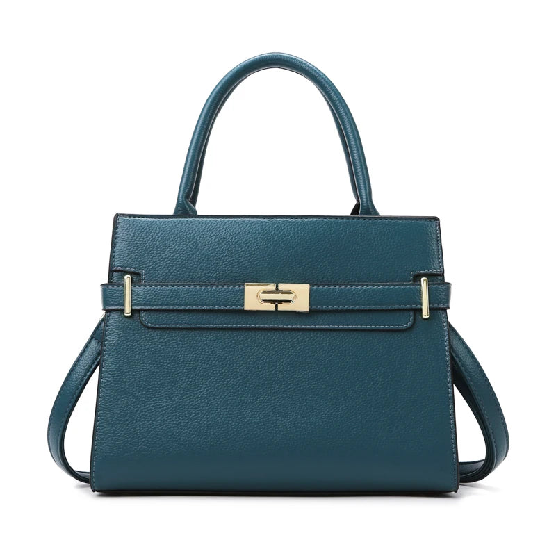 Set de 3 Pièces - Grand Sac à Main, Sac Bandoulière et Porte-Monnaie en Cuir PU - Style Vintage et Luxueux
